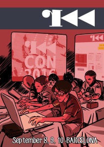 R2con poster, by the talented artists of Hackerstrip